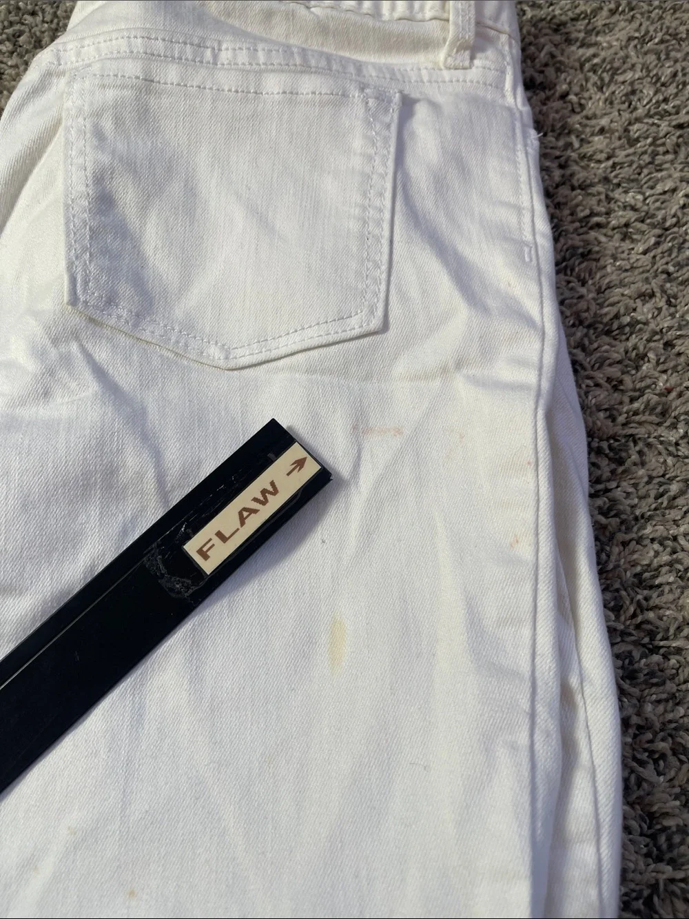 Girls Old Navy white jeans size 16 kids